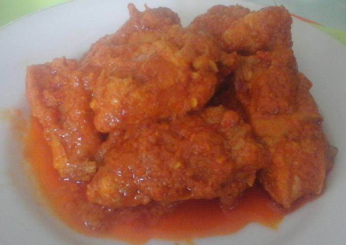 Resep Ayam bumbu rujak, Lezat