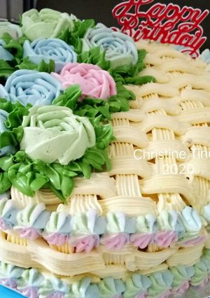 Foto resep Mocca tart ulang tahun