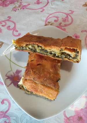 Φωτογραφία της συνταγής Λαχανόπιτα με τραγανό φύλλο!!!