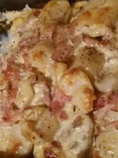 Una foto de Papas a la crema