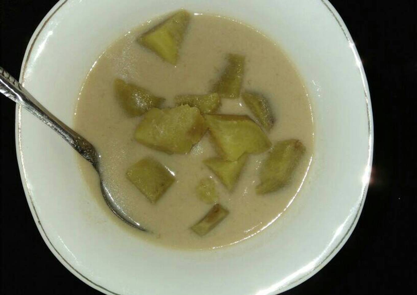 Kolak ubi jalar kuning
