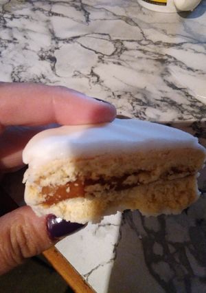 Una foto de Glasé para alfajores