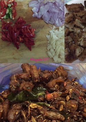 Foto resep Oreg Telor Tempe Pedas Manis