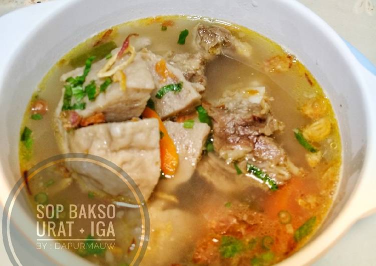 (29) Sop Bakso Urat + Iga (29) Sop Bakso Urat + Iga