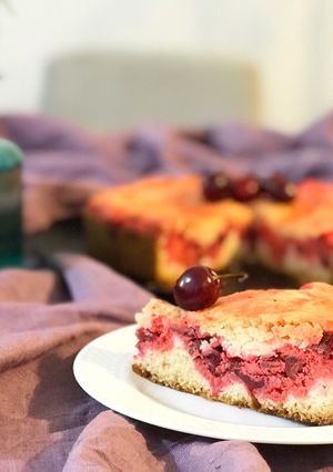 عکسی از دستور چيزكيك گيلاس