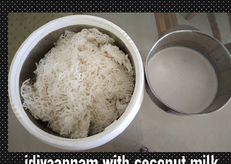 How to Make Homemade Idiyappam with coconut milk