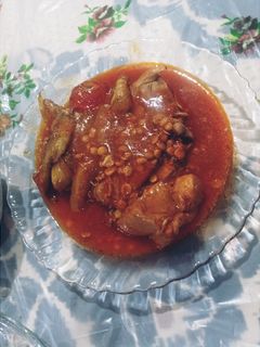 عکسی از دستور قیمه بادمجون