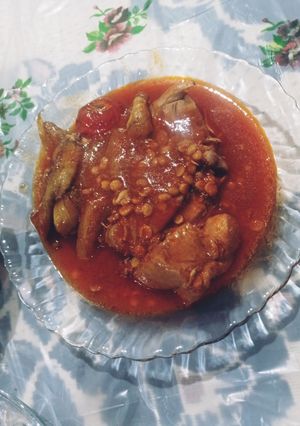 عکسی از دستور قیمه بادمجون