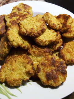 Una foto de Nuggets de coliflor y queso