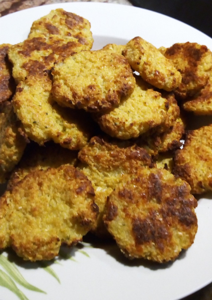 Una foto de Nuggets de coliflor y queso