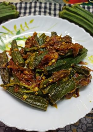মশলা ভেন্ডি (masala bhindi recipe in Bengali) রেসিপির প্রধান ছবি
