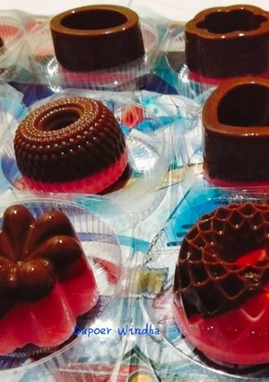 Foto resep 289. Puding Lapis Coklat