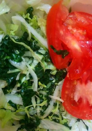 Una foto de Ensalada de espinacas muy fácil de hacer