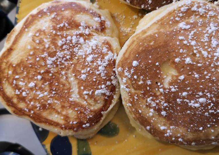 Comment faire Préparer Délicieuse Pancakes moelleux