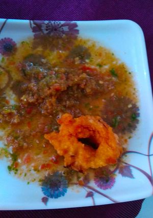 A picture of Raw Tomato chutney.
