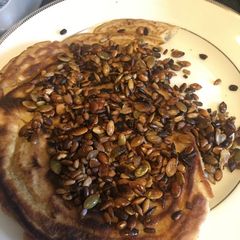 A picture of Seeded quick flat bread (cook 5min).