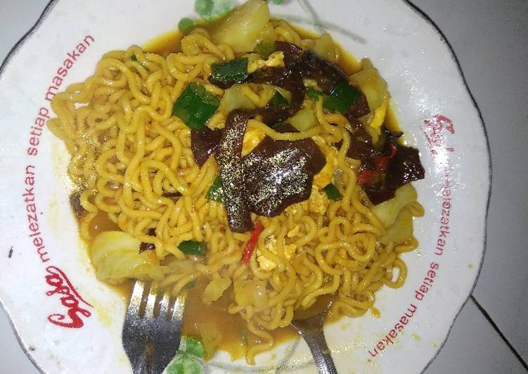 Resep Mie godog jamur kuping, Enak