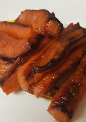 A picture of My Carelmerised Carrots.