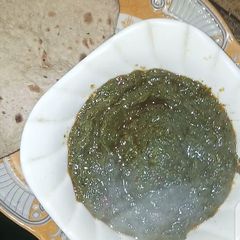 A picture of Saag with easy recipe.