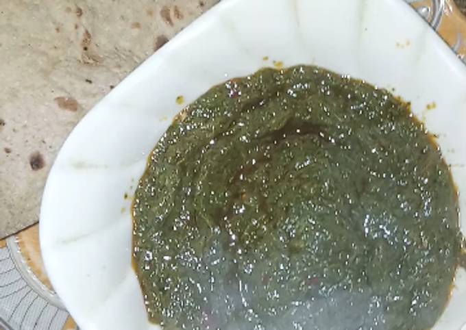 Recipe of Speedy Saag with easy recipe