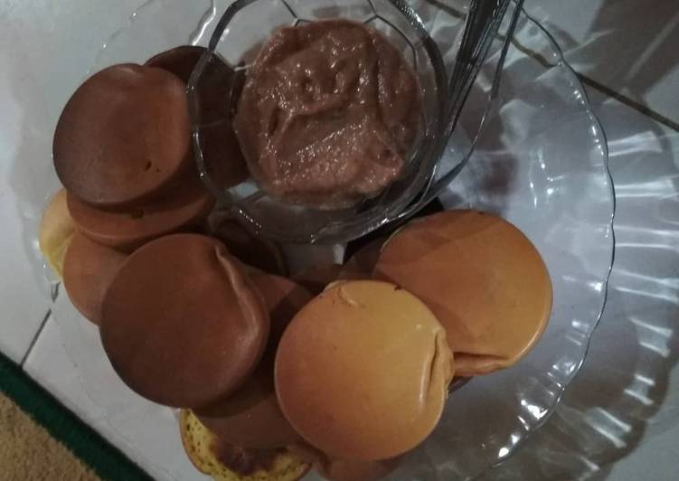 Dorayaki vla coklat