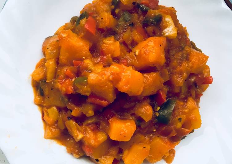 Pisto de calabaza