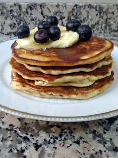 Una foto de Pancakes o tortitas americanas
