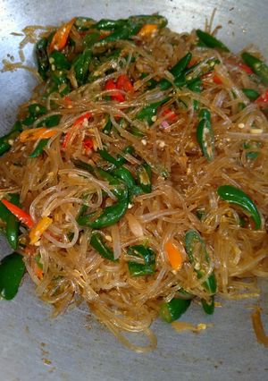Foto resep Saoun cabe ijo pedas