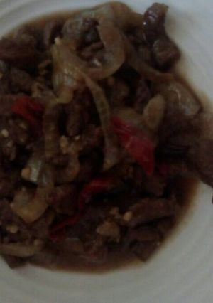 Foto resep Beef teriyaki simpel
