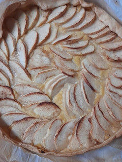 Foto de Tarte de Maçã com Creme de Pasteleiro
