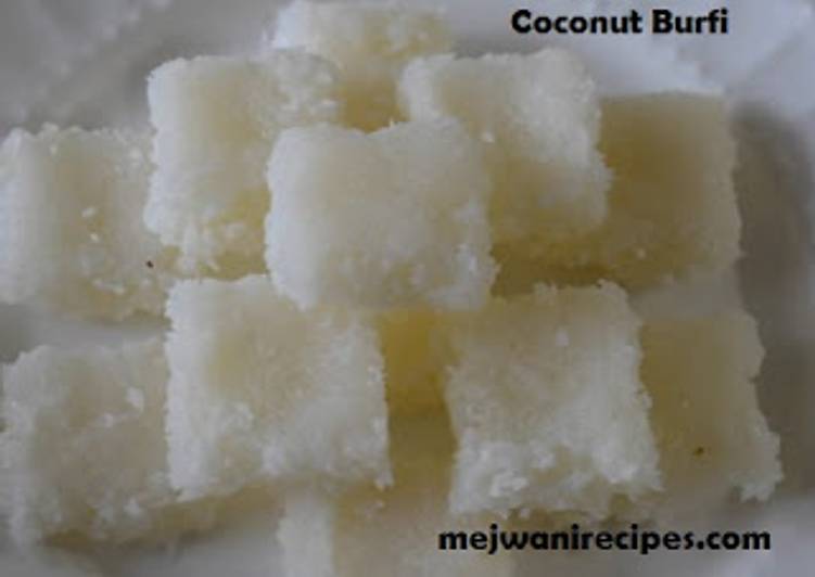 Coconut Burfi