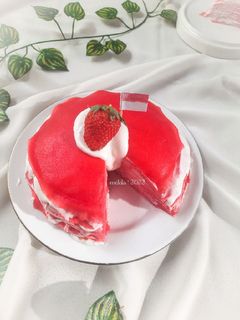 Foto resep Mille Crepes Red Velvet