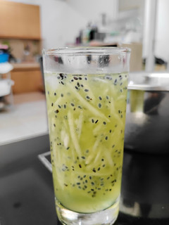 Foto resep Es Melon Selasih