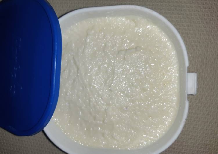 Homemade butter