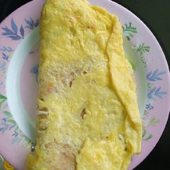Egg sandwich with chapati A picture of Egg sandwich with chapati.