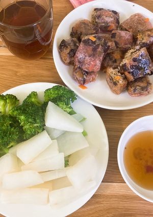 Hình của món Bánh đa nem.