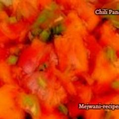 A picture of Chilli Paneer.