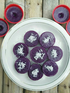 Foto resep Kue Lumpang Ubi Ungu