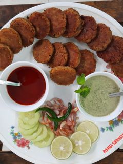 सूरन के गलौटी कबाब (Suran ke galouti kebab recipe in hindi) रेसिपी मुख्य फोटो