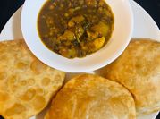 A picture of potato masala