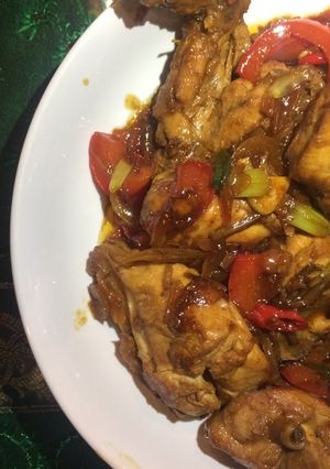 Foto resep Ayam Goreng kecap paprika