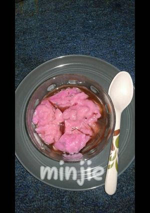 Foto resep Bubur sumsum buah naga