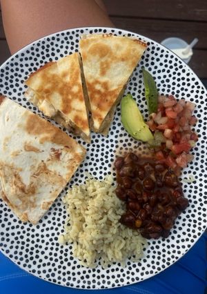 A picture of Low Carb Chicken Quesadilla.