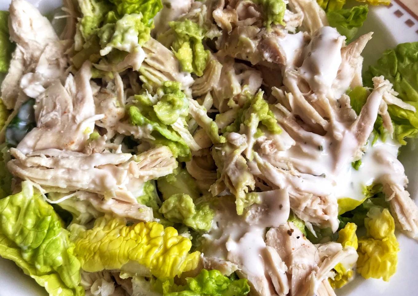 Ensalada de pollo y aguacate 🥑 🍗