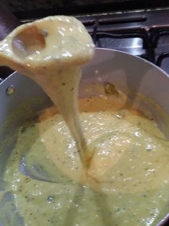 Una foto de Salsa de queso para pasta