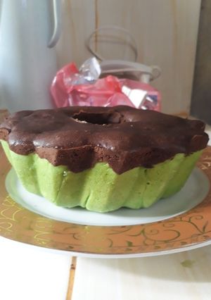 Foto resep Bolu kukus pandan