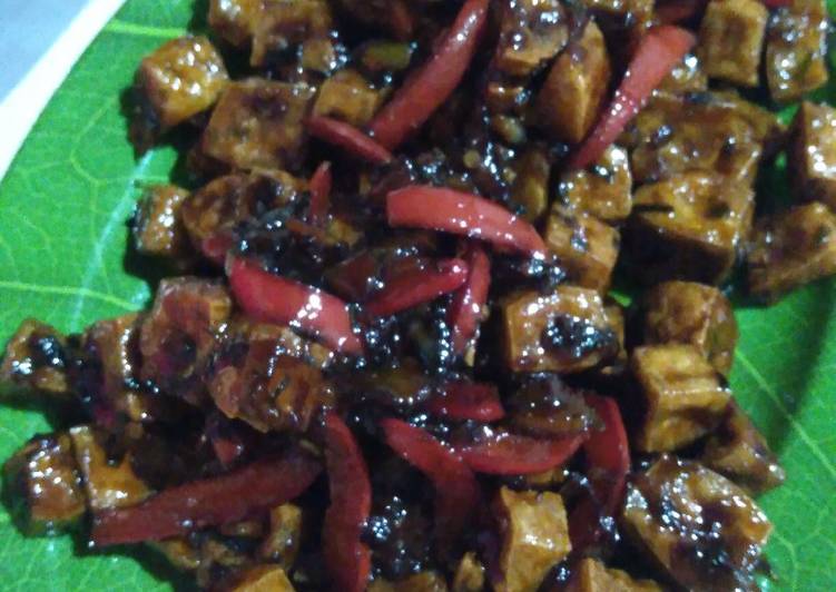 Tahu kecap ala niken