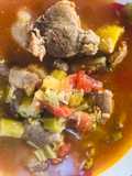 Caldo de quimbombó