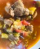 Caldo de quimbombó