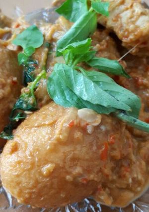 Foto resep Pecel Telur Tempe Terong
